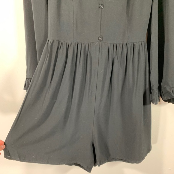 ModCloth Divine Downtime Bell Sleeve Romper - Picture 3 of 6
